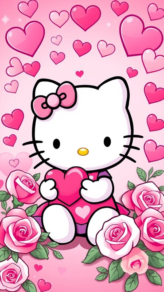 Adorable Hello Kitty Styles Phone Wallpaper Adorable Hello Kitty Styles Phone Wallpaper