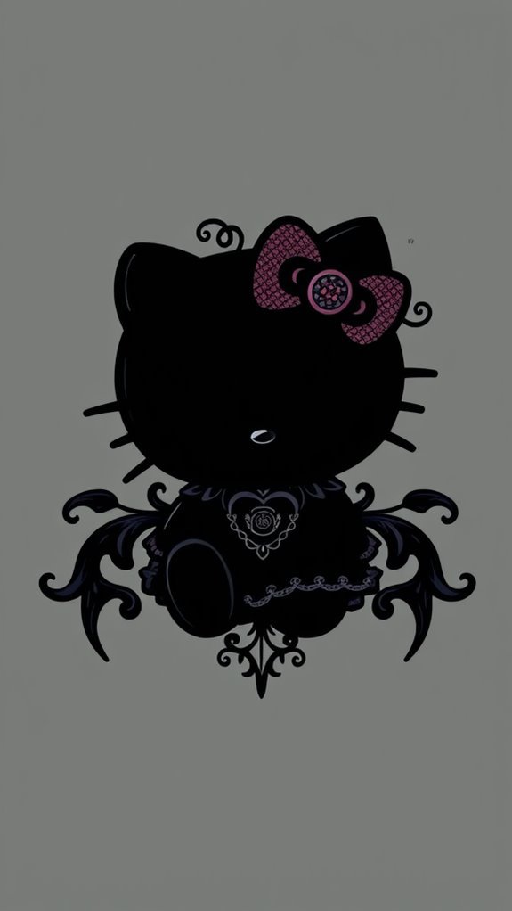 Embracing Dark Aesthetic Trends Phone Wallpaper Embracing Dark Aesthetic Trends Phone Wallpaper