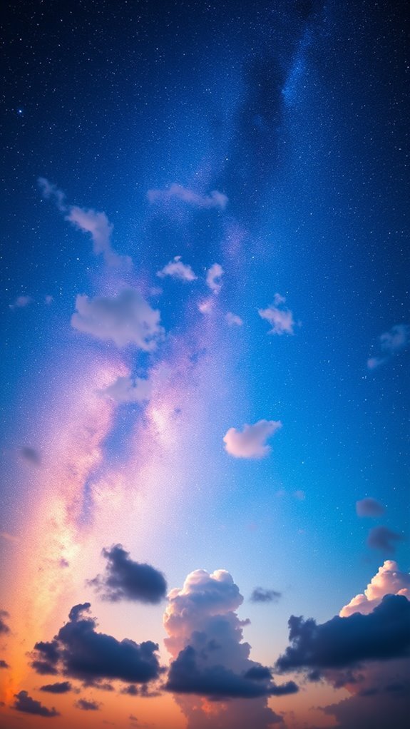 Enhancing Cosmic Room Aesthetics Phone Wallpaper