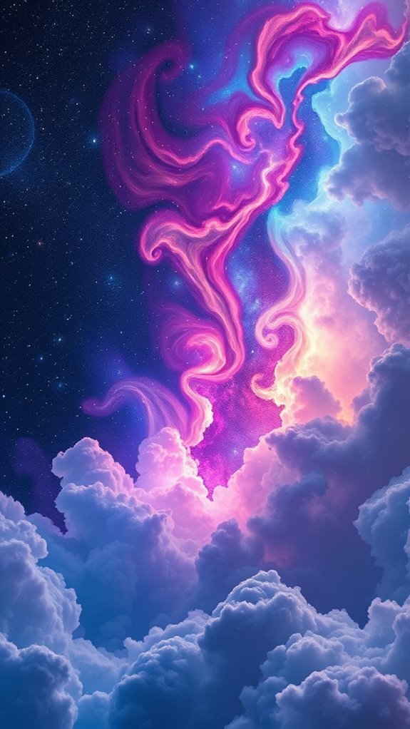 Fascination With Celestial Patterns Phone Wallpaper Fascination With Celestial Patterns Phone Wallpaper