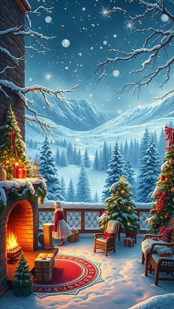 Timeless Holiday Imagery Phone Wallpaper Timeless Holiday Imagery Phone Wallpaper