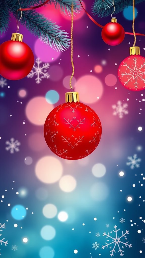 Vibrant Holiday Color Schemes Phone Wallpaper Vibrant Holiday Color Schemes Phone Wallpaper