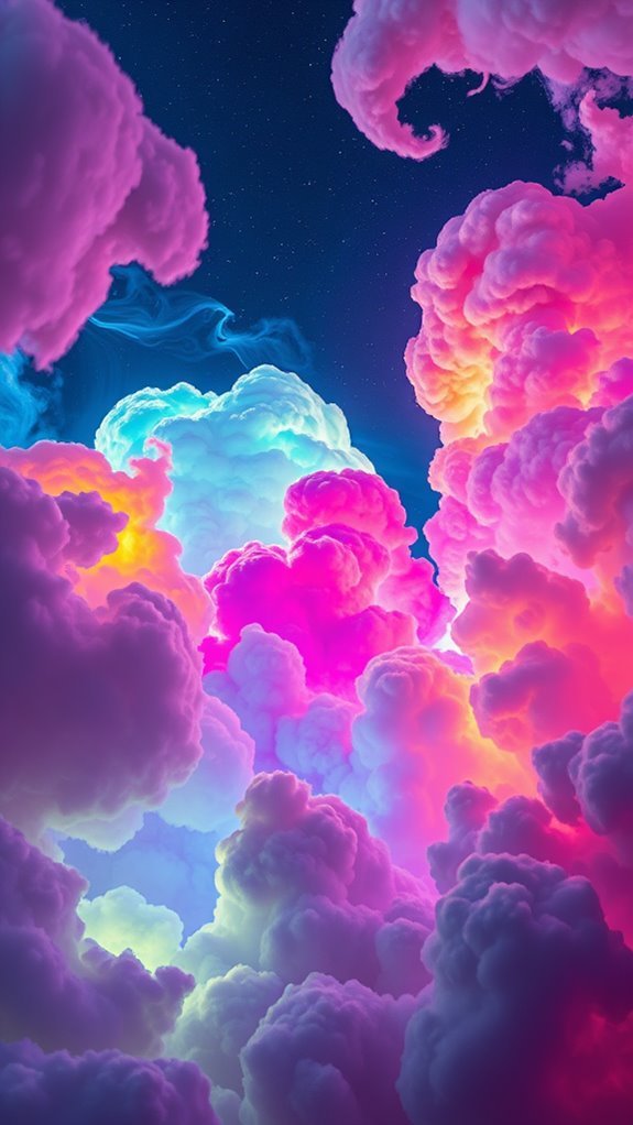 Vibrant Luminescent Sky Phenomena Phone Wallpaper Vibrant Luminescent Sky Phenomena Phone Wallpaper